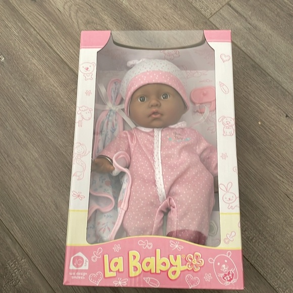 JC Toys La Baby Pink Doll - Picture 1 of 8